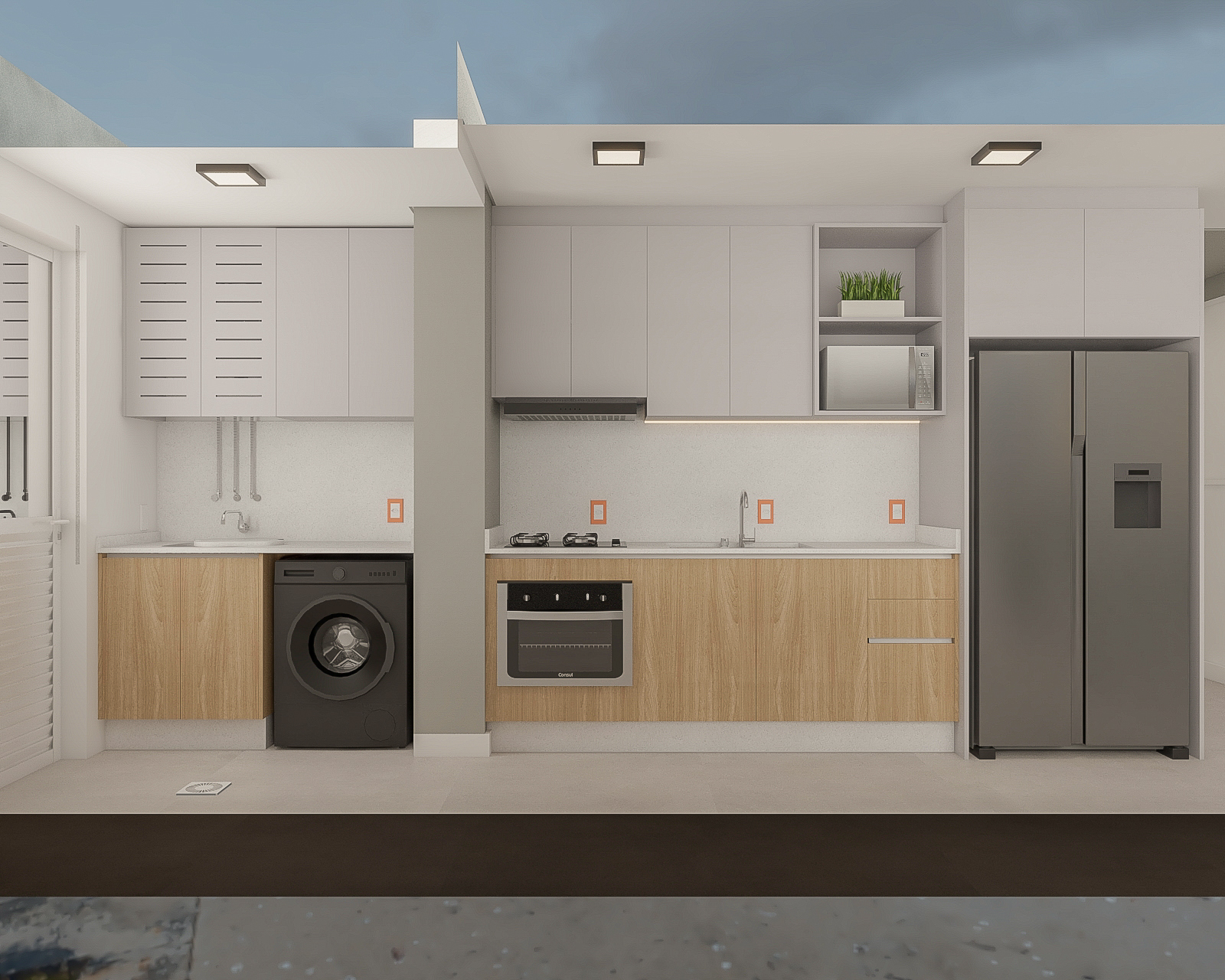 19-02 - DOM RESIDENCE - BARBARA - COZINHA